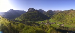 Archiv Foto Webcam Blick auf Hintersee in der Fuschlseeregion 07:00