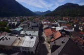 Archived image Webcam Karwendel Alps - Mittenwald Church 09:00