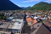 Archived image Webcam Karwendel Alps - Mittenwald Church 07:00