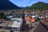 Archived image Webcam Karwendel Alps - Mittenwald Church 02:00