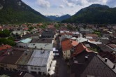 Archived image Webcam Karwendel Alps - Mittenwald Church 10:00