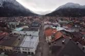 Archiv Foto Webcam Alpenwelt Karwendel - Mittenwald Kirche 10:00