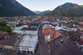 Archived image Webcam Karwendel Alps - Mittenwald Church 06:00