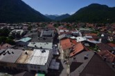 Archiv Foto Webcam Alpenwelt Karwendel - Mittenwald Kirche 09:00