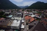 Archiv Foto Webcam Alpenwelt Karwendel - Mittenwald Kirche 11:00