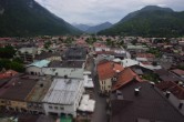 Archiv Foto Webcam Alpenwelt Karwendel - Mittenwald Kirche 13:00