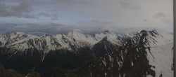 Archived image Webcam Samnaun - Alp Trida Sattel Lift 19:00