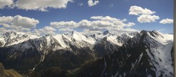 Archiv Foto Webcam Samnaun - Alp Trida Sattel 13:00