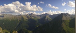 Archiv Foto Webcam Samnaun - Alp Trida Sattel 17:00