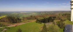 Archived image Webcam Sachsenbrunn - Bleßberg Mountain 09:00