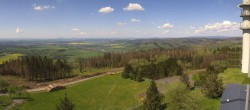 Archived image Webcam Sachsenbrunn - Bleßberg Mountain 11:00