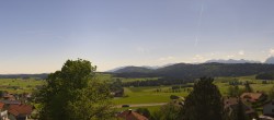 Archiv Foto Webcam Seeg - Honigdorf 09:00