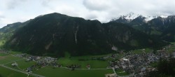 Archiv Foto Webcam Mayrhofen: Ausblick Gasthof Zimmereben 15:00