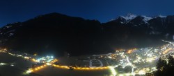 Archiv Foto Webcam Mayrhofen: Ausblick Gasthof Zimmereben 01:00