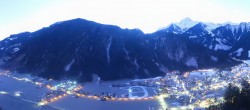 Archiv Foto Webcam Mayrhofen: Ausblick Gasthof Zimmereben 06:00