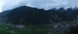 Archiv Foto Webcam Mayrhofen: Ausblick Gasthof Zimmereben 05:00