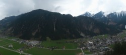 Archiv Foto Webcam Mayrhofen: Ausblick Gasthof Zimmereben 09:00