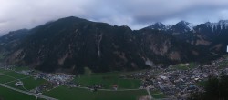 Archiv Foto Webcam Mayrhofen: Ausblick Gasthof Zimmereben 17:00