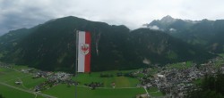 Archiv Foto Webcam Mayrhofen: Ausblick Gasthof Zimmereben 17:00