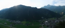 Archiv Foto Webcam Mayrhofen: Ausblick Gasthof Zimmereben 06:00