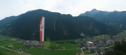 Archiv Foto Webcam Mayrhofen: Ausblick Gasthof Zimmereben 09:00