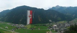 Archiv Foto Webcam Mayrhofen: Ausblick Gasthof Zimmereben 11:00