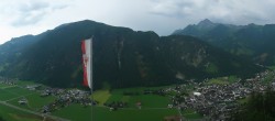 Archiv Foto Webcam Mayrhofen: Ausblick Gasthof Zimmereben 17:00