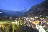 Archiv Foto Webcam Zermatt - Matterhornblick Hotel Schönegg 20:00
