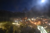 Archiv Foto Webcam Zermatt - Matterhornblick Hotel Schönegg 01:00