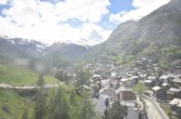 Archiv Foto Webcam Zermatt - Matterhornblick Hotel Schönegg 13:00