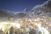 Archiv Foto Webcam Zermatt - Matterhornblick Hotel Schönegg 01:00