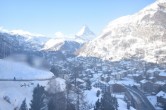 Archiv Foto Webcam Zermatt - Matterhornblick Hotel Schönegg 09:00