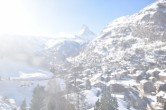 Archiv Foto Webcam Zermatt - Matterhornblick Hotel Schönegg 11:00