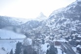 Archiv Foto Webcam Zermatt - Matterhornblick Hotel Schönegg 15:00