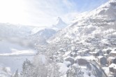 Archiv Foto Webcam Zermatt - Matterhornblick Hotel Schönegg 11:00