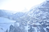 Archiv Foto Webcam Zermatt - Matterhornblick Hotel Schönegg 15:00