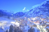 Archiv Foto Webcam Zermatt - Matterhornblick Hotel Schönegg 06:00