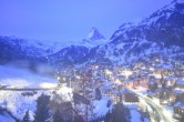 Archiv Foto Webcam Zermatt - Matterhornblick Hotel Schönegg 05:00