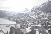 Archiv Foto Webcam Zermatt - Matterhornblick Hotel Schönegg 13:00