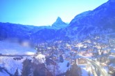 Archiv Foto Webcam Zermatt - Matterhornblick Hotel Schönegg 17:00