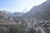 Archiv Foto Webcam Zermatt - Matterhornblick Hotel Schönegg 17:00