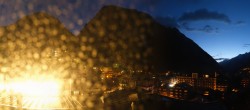 Archiv Foto Webcam Zermatt: Panoramablick auf das Dorf 22:00