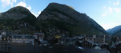 Archiv Foto Webcam Zermatt: Panoramablick auf das Dorf 00:00