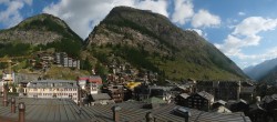 Archiv Foto Webcam Zermatt: Panoramablick auf das Dorf 02:00