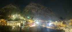 Archived image Webcam Zermatt - Grand Hotel Zermatterhof 23:00