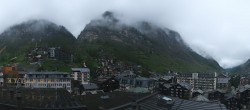Archived image Webcam Zermatt - Grand Hotel Zermatterhof 09:00
