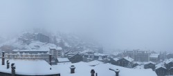 Archiv Foto Webcam Zermatt: Panoramablick auf das Dorf 13:00