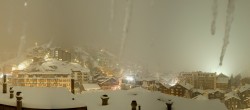 Archiv Foto Webcam Zermatt: Panoramablick auf das Dorf 17:00