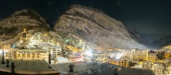 Archiv Foto Webcam Zermatt: Panoramablick auf das Dorf 19:00