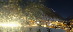 Archiv Foto Webcam Zermatt: Panoramablick auf das Dorf 23:00